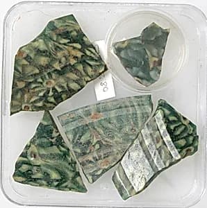 Glass Fragments by Unknown Artist