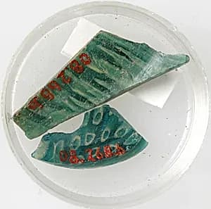 Glass Fragments by Unknown Artist