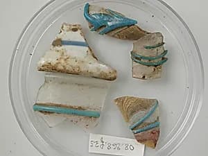 Glass Fragments by Unknown Artist