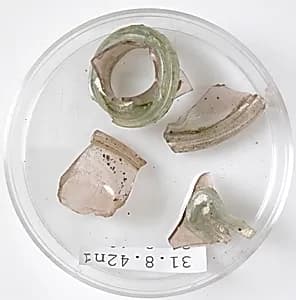 Glass Fragments by Unknown Artist