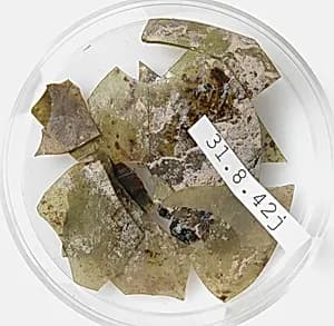 Glass Fragments by Unknown Artist
