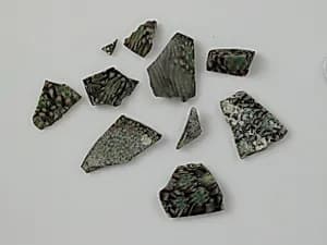 Glass Fragments from a Vessel by Unknown Artist