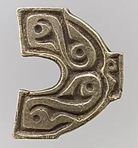 Gold Belt-Hole Guard by Unknown Artist