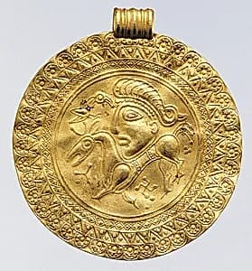 Gold Bracteate by Unknown Artist