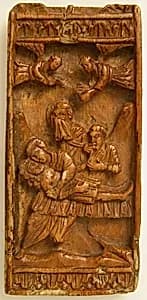 Icon of the Lamentation by Unknown Artist