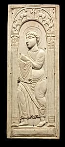 Ivory Plaque with Saint Paul (?) by Unknown Artist