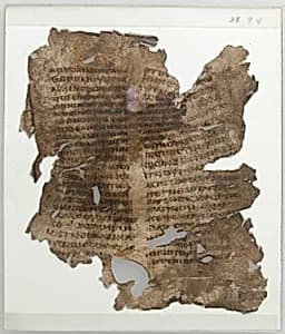 Manuscript Leaf Fragment by Unknown Artist