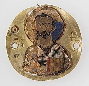 Medallion of St. John Chrysostom by Unknown Artist