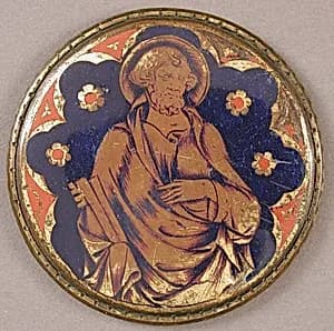 Medallion with Saint Peter by Unknown Artist