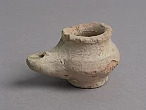 Oil Lamp by Unknown Artist