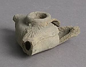 Oil Lamp by Unknown Artist