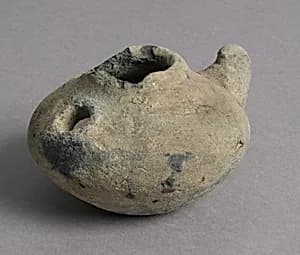 Oil Lamp by Unknown Artist