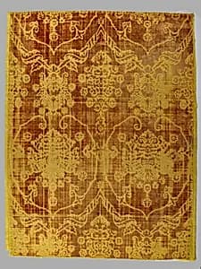 Panel of Velvet by Unknown Artist