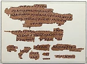 Papyri Fragments by Unknown Artist