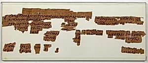 Papyri Fragments by Unknown Artist