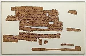 Papyri Fragments by Unknown Artist