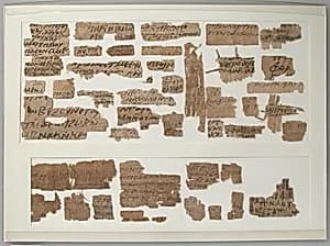 Papyri Fragments by Unknown Artist