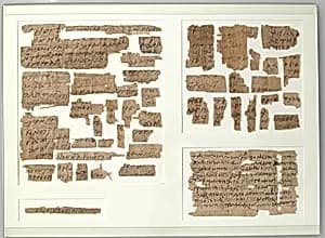Papyri Fragments by Unknown Artist
