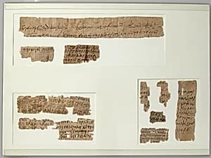 Papyri Fragments by Unknown Artist