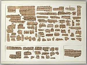 Papyri Fragments by Unknown Artist