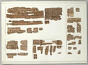 Papyri Fragments by Unknown Artist
