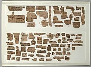 Papyri Fragments by Unknown Artist