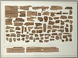 Papyri Fragments by Unknown Artist