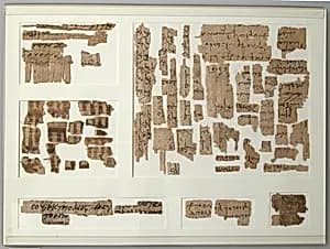 Papyri Fragments by Unknown Artist