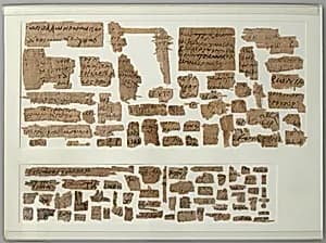 Papyri Fragments by Unknown Artist