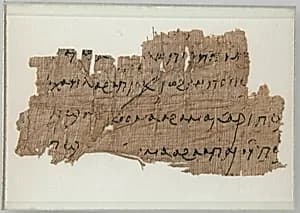 Papyrus Fragment by Unknown Artist