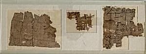 Papyrus fragment by Unknown Artist