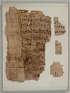 Papyrus Fragments by Unknown Artist