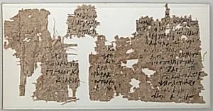 Papyrus Fragments by Unknown Artist