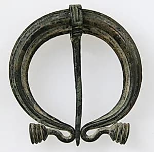 Pennanular or Omega Brooch by Unknown Artist