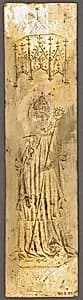 Plaque from Triptych by Unknown Artist