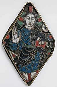 Plaque with Christ in Majesty by Unknown Artist