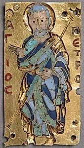 Plaque with Saint Peter by Unknown Artist