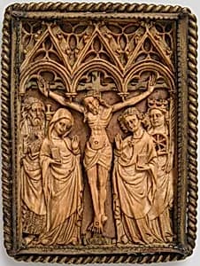 Plaque with the Crucifixion by Unknown Artist