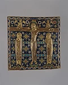Plaque with the Crucifixion by Unknown Artist
