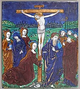 Plaque with the Crucifixion by Nardon Pénicaud