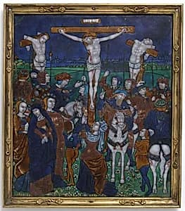 Plaque with the Crucifixion by Nardon Pénicaud