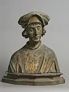 Portrait Bust of a Young Man by Unknown Artist