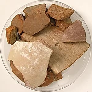 Pottery Fragments by Unknown Artist