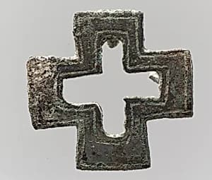 Purse Mount in the Form of a Cross by Unknown Artist