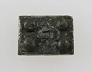Rectangular Plaque by Unknown Artist