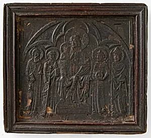 Relief of Virgin and Child by Unknown Artist
