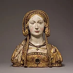 Reliquary Bust of Saint Balbina by Unknown Artist