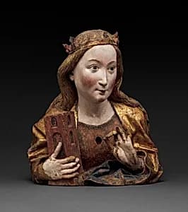 Reliquary Bust of Saint Barbara by Niclaus Gerhaert von Leyden