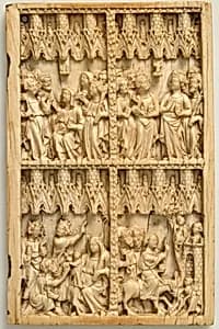 Right Leaf of a Diptych by Unknown Artist