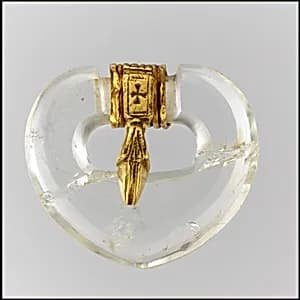 Rock Crystal Belt Buckle by Unknown Artist